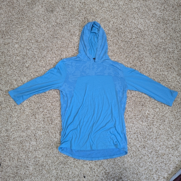 Blue Hooded Top - Picture 1 of 1